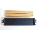 JOUEF WAGON PLAT TP GRIS A BOGIES CHARGER DE BOIS HO SANS BOITE