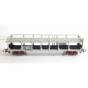 JOUEF WAGON STVA GRIS A BOGIE SANS VOITURE HO SANS BOITE
