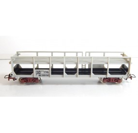 JOUEF WAGON STVA GRIS A BOGIE SANS VOITURE HO SANS BOITE