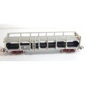 JOUEF WAGON STVA GRIS A BOGIE SANS VOITURE HO SANS BOITE