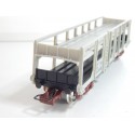 JOUEF WAGON STVA GRIS A BOGIE SANS VOITURE HO SANS BOITE