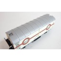 LIMA WAGON COUVERT TRANSFESA A ESSIEUX METAL BRUNIES SANS BOITE HO