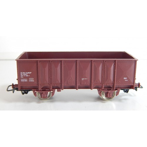 REF 16287 - JOUEF TOMBEREAU A ESSIEUX METAL RIV 87 SNCF HO SANS BOITE