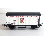 R 16294 - LILIPUT HO WAGON COUVERT ZURICCH TOIT NOIR A ESSIEUX HO SANS BOITE