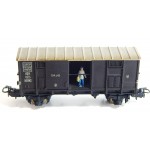 R 16298 - PORCHER WAGON COUVERT A ESSIEUX FS F III 2517 HO SANS BOITE