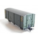 réf 16304 - BEMO WAGON HOm COUVERT MARRON HO SANS BOITE