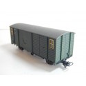 réf 16304 - BEMO WAGON HOm COUVERT MARRON HO SANS BOITE