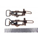 R 11572 - JOUEF DEUX CROCHETS ATTELAGES PLASTIQUE HO