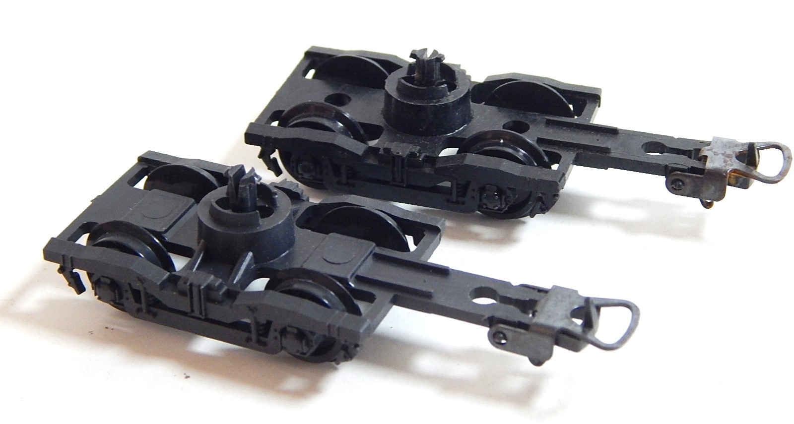 Jeu De 20 Lames Contacts + Prise De Courant Sur Essieux Pour Train Miniature HO - Jouef, Lima