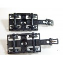 B 114 - LOT DE 2 BOGIES NOIR POUR VOITURE JOUEF HO
