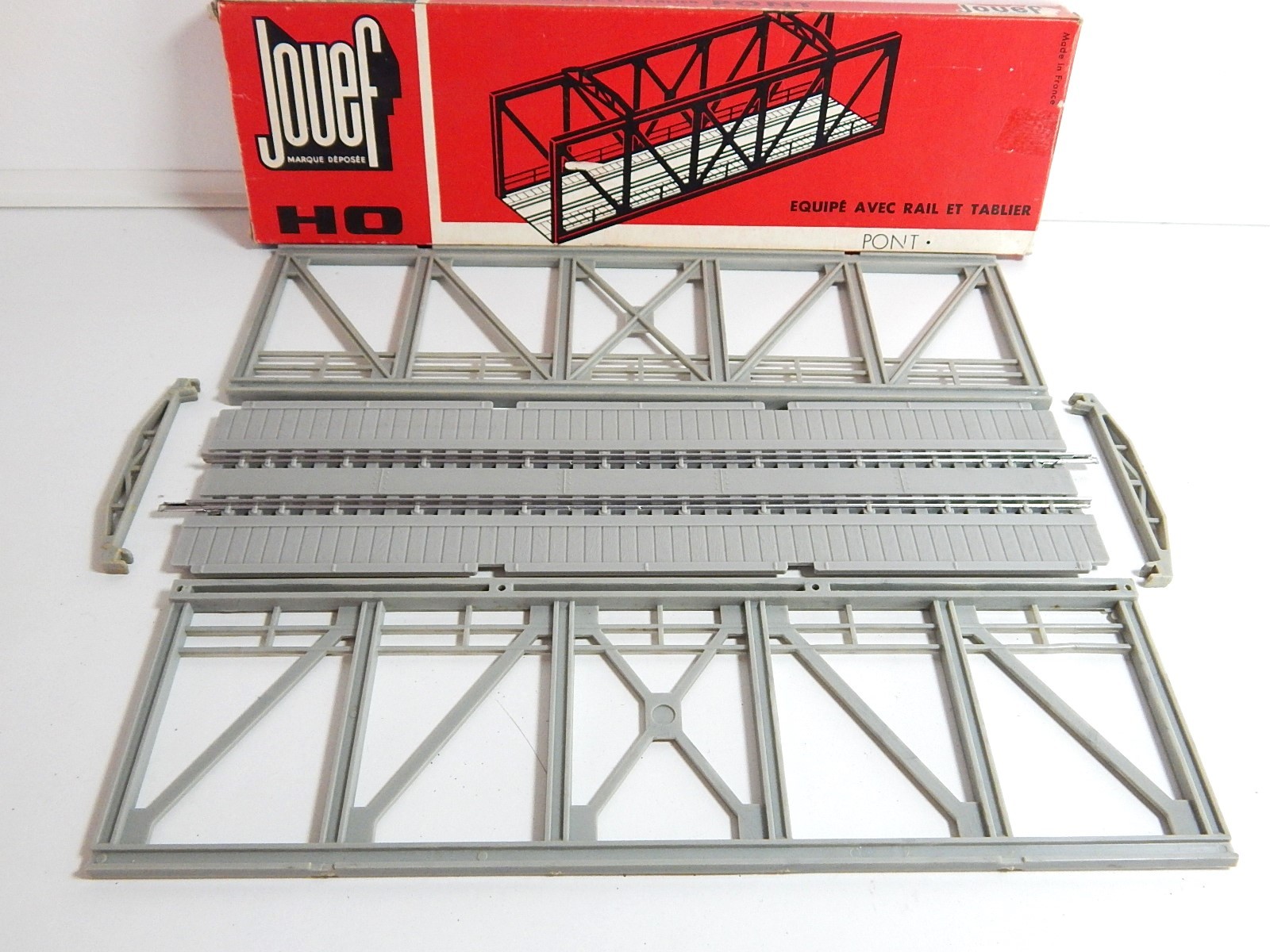 Lot De 3 Ponts Roco HO échelle HO - Très Bon état - Noir Et Vert