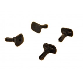 R 10923 JOUEF 4 TAMPONS NOIR D'ORIGINE DE WAGON HO