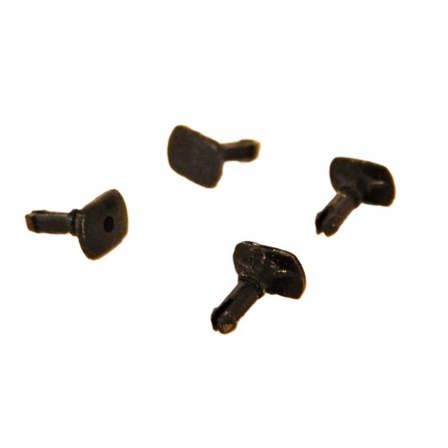 R 10923 JOUEF 4 TAMPONS NOIR D'ORIGINE DE WAGON HO