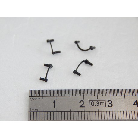4 détaillages pour bogie de BB 7201 BB 15000 BB 22201 Roco - HO