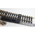 R 4186 JOUEF AIGUILLAGE LONG 247 mm MAILLECHORT ELECTRIQUE DERIVE DROITE HO
