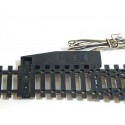 R 4187 JOUEF UN AIGUILLAGE LONG 247 mm MAILLECHORT ELECTRIQUE GAUCHE HO