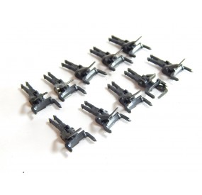 REF 7203 - 10 ATTELAGES TRIX MARKLIN POUR BOITIER NEM HO