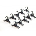 REF 7203 - 10 ATTELAGES TRIX MARKLIN POUR BOITIER NEM HO