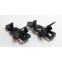 R 16362 - DEUX ATTELAGES A BOUCLE 27 mm POUR WAGON MARCHANDISE LIMA HO