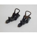 R 16362 - DEUX ATTELAGES A BOUCLE 27 mm POUR WAGON MARCHANDISE LIMA HO