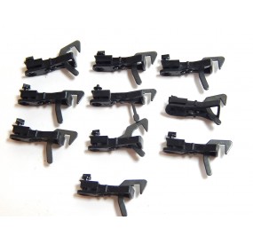 REF 16363 - 10 ATTELAGES FLEISCHMANN AVEC AXE HO