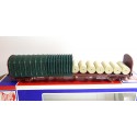 REF 6753 JOUEF WAGON DEMI BACHER VERT A BOGIES HO EN BOITE BBR
