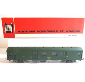 REF 5295 - JOUEF FOURGON Dd4s UIC COULEUR VERT HO EN BOITE ROUGE