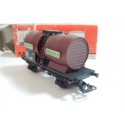 ref 643 JOUEF WAGON BIFOUDRE CWFB A ESSIEUX HO EN BOITE CARTON