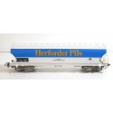 JOUEF UN WAGONS TREMIE A BOGIES HERFORDER ET PILS SANS BOITE HO N°2