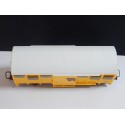 JOUEF WAGON COUVERT SNCF A ESSIEUX TRANSPORT D'ANIMAUX HO SANS BOITE