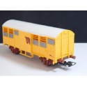JOUEF WAGON COUVERT SNCF A ESSIEUX TRANSPORT D'ANIMAUX HO SANS BOITE