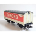 LIMA WAGON COUVERT TUBOR A ESSIEUX HO SANS BOITE