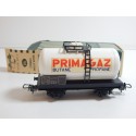 REF 702 HORNBY WAGON CITERNE PRIMAGAZ BLANC EN BOITE VERTE