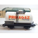 REF 702 HORNBY WAGON CITERNE PRIMAGAZ BLANC EN BOITE VERTE REF 702 N°2