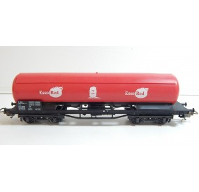 LIMA WAGON CITERNE A BOGIE ESSO RED EN BON ETAT HO SANS BOITE