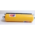 LIMA WAGON CITERNE JAUNE A ESSIEUX TOTAL - HO SANS BOITE