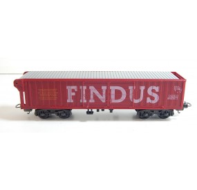 LIMA WAGON TOMBEREAU FINDUS A ESSIEUX TOIT COULISSANT HO SANS BOITE