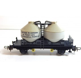 HORNBY WAGON CIMENTIER A ESSIEUX SANS BOITE HO
