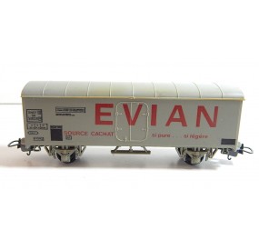 LIMA WAGON COUVERT EVIAN GRIS A ESSIEUX HO SANS BOITE