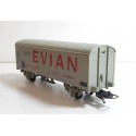 LIMA WAGON COUVERT EVIAN GRIS A ESSIEUX HO SANS BOITE