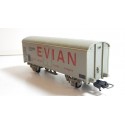 LIMA WAGON COUVERT EVIAN GRIS A ESSIEUX HO SANS BOITE