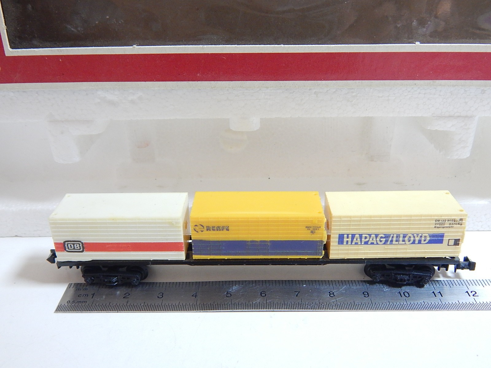 Wagon porte-conteneurs Spedition Winner, DB AG Fleishmann 845338 Echelle N