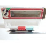 320487 LIMA WAGON PLAT 3 CONTENEURS SAE LAND EN BOITE ECHELLE N 1/160