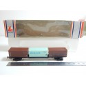 320485 LIMA WAGON PLAT 3 CONTENEURS CNC DANZAS EN BOITE ECHELLE N 1/160