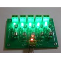 CC5036 - MODULE CARTE FUSIBLE 5 VOIES PROTECTION TRAIN TOUTES ECHELLES HO N O
