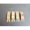 R 259 x 4 BRIDES LARGE DE FIXATION MOTEUR JOUEF - HO