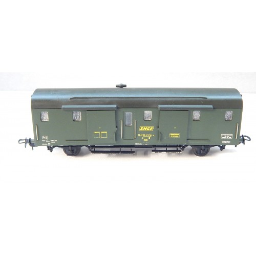 FOURGON D SNCF 4 PORTES MARQUE CLAREL HO SANS BOITE