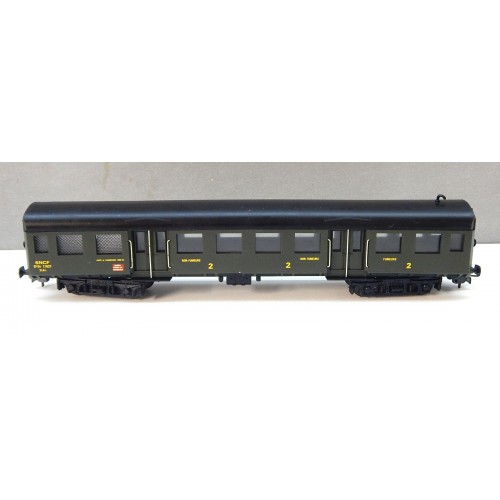 MMM RG VOITURE VOYAGEUR MODERNISE 2CL SNCF B7 FOURGON SANS BOITE HO