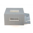 JOUEF MAQUETTE HANGAR DEPOT MARCHANDISES EN BON ETAT + LAMPADAIRE HO