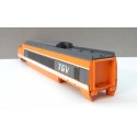 JOUEF CAISSE + CHASSIS DE TGV SUD EST MODELE VISSER HO